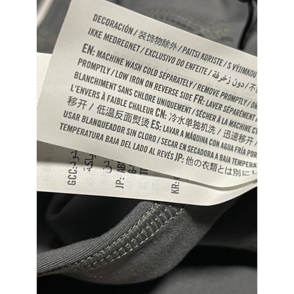 YPB High Waisted Leggings Womens XXS Gray Reflective Stripes Stretch Activewear - Picture 9 of 11